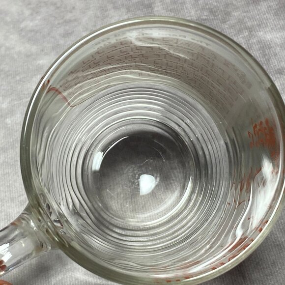 Hazel Atlas Big Top Peanut Butter Glass "The Band Played On" Song Lyrics Mug - Picture 7 of 10